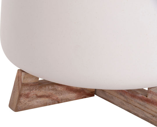 HomeMarkt Topf Beton White 29x29x23cm.