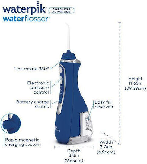Waterpik Water Flosser WP-583EU Μπλε