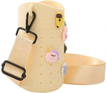 Asobu Kids' Food Container made of Silicone Yellow