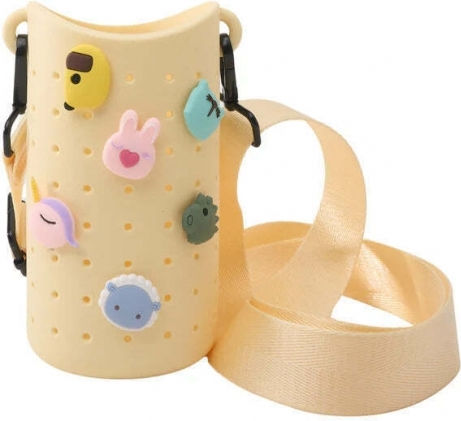 Asobu Kids' Food Container made of Silicone Yellow