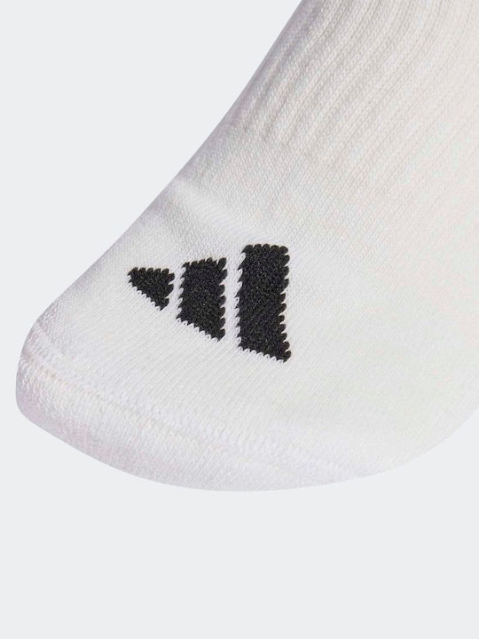 adidas Cushioned Crew Socks Κάλτσες για Τέννις Λευκές