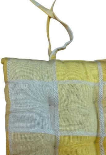 Linea Home Garden Chair Cushion Yellow Lh2081005-1 40x40cm