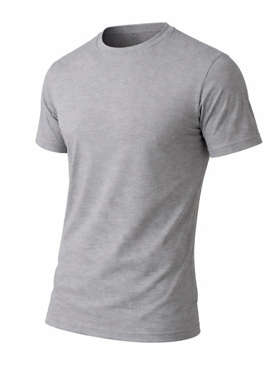 Onurel Set 3 Men's Short Sleeve Undershirts Cotton Gift 3 Socks Black-Grey-White
