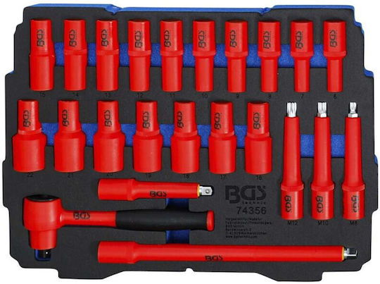 BGS Technic Βαλίτσα με 36 Εργαλεία Ηλεκτρολόγου