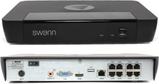 Swann Система за наблюдение 4 Камери Камери IP 8MP с Записващо устройство NVR & Твърд диск 1TB