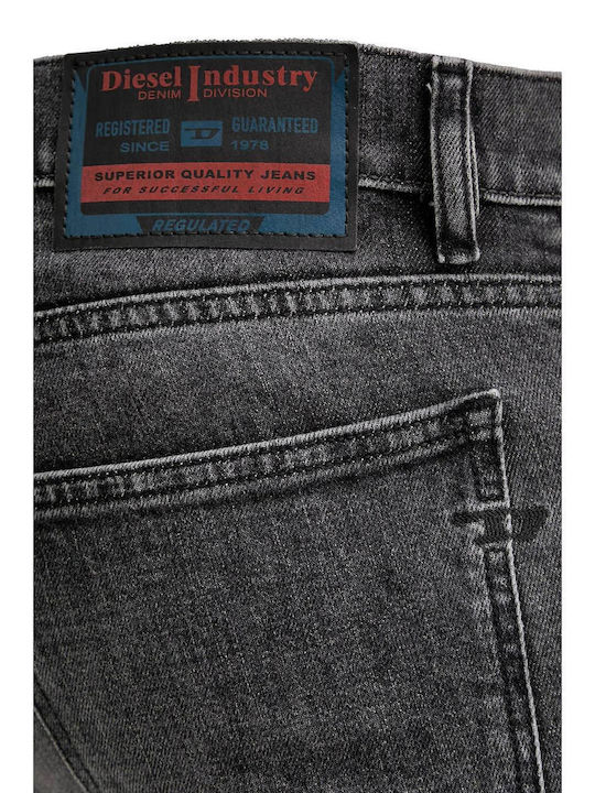 2019 D-strukt Men's Jeans Pants with Slim Fit Grey
