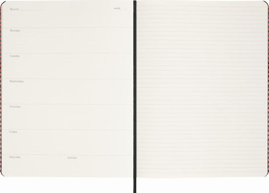 Moleskine Σημειωματάριο Κόκκινο