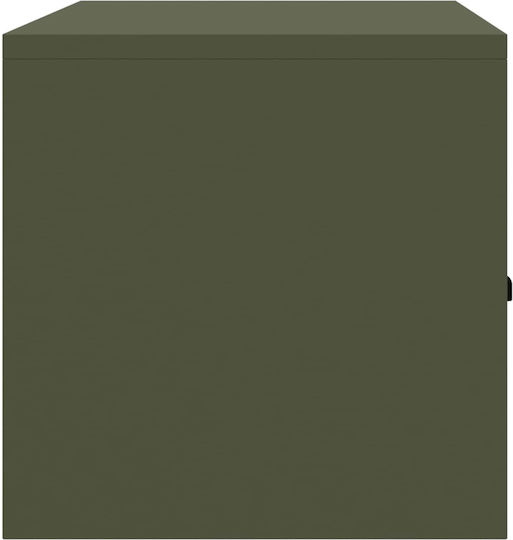 Metallisches Büroaufbewahrungsschubladenschrank Grün 90x40x40cm