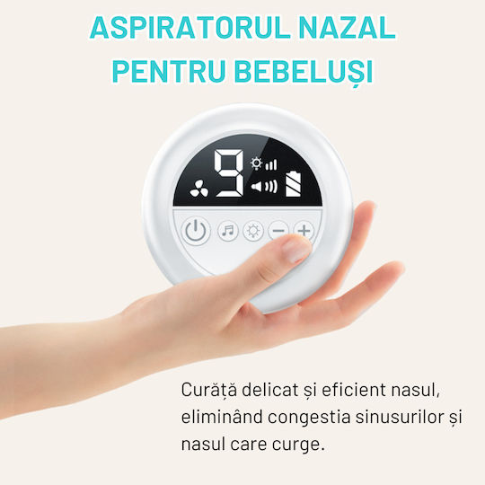 Qova Aspirator Nazal Electric pentru Întreaga Familie 20ml