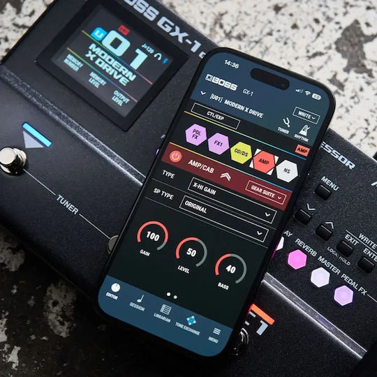 Boss GX-1 Πετάλι Footswitch Ηλεκτρικής Κιθάρας