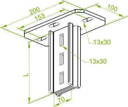 Baks Ceiling Mount Psdh N 741316