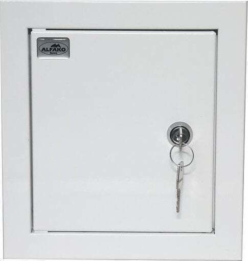 Alfako Wall mounted 6-Elements Fuse Box with 1 Row