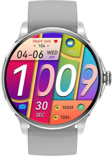 Eko Connected Watch Timelapse Rezistent la apă (Gri)