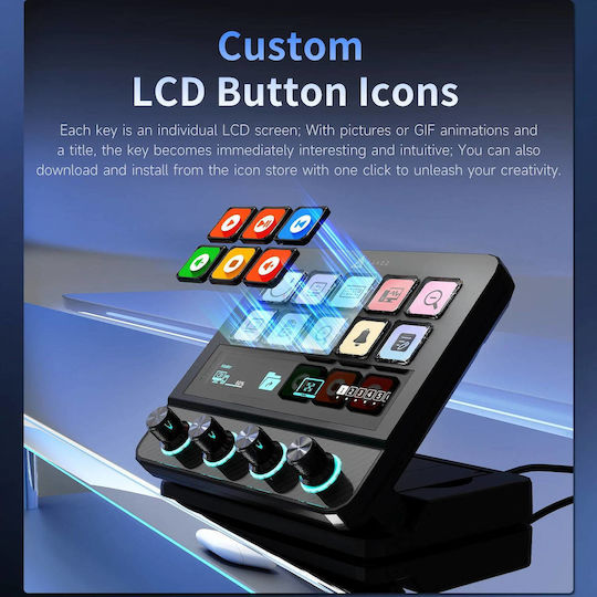 Ajazz Stream Deck AKP05E Pro
