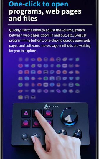 Ajazz Stream Deck AKP03E για PC