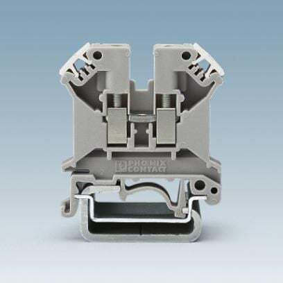 Phoenix Contact 2-wire Feed-through Terminal Block 0.2-4mm² Gray Uk2.5 N