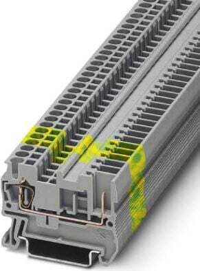 Phoenix Contact 2-wire Terminal Block 0.08-1.5mm² Gray 3040012