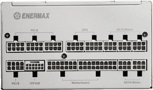 Enermax PlatimaxII 1200DF 1200W Λευκό Τροφοδοτικό Υπολογιστή Full Modular Cybenetics Platinum