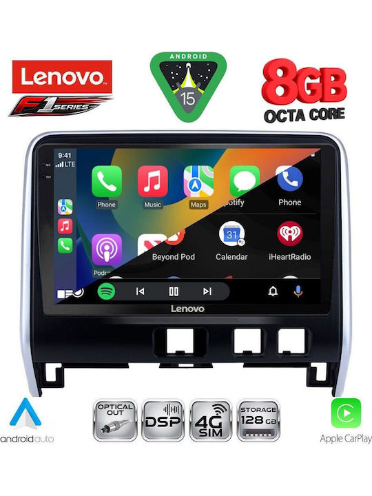 Lenovo Car Audio System for Nissan Serena 2016-2022 (Bluetooth/USB/WiFi/GPS/Apple-Carplay/Android-Auto) with Touch Screen 10"