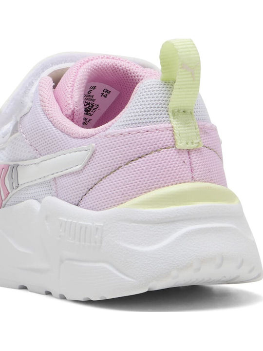Kinder Sneaker mit Bügel- und Schleifenverschluss Weiß