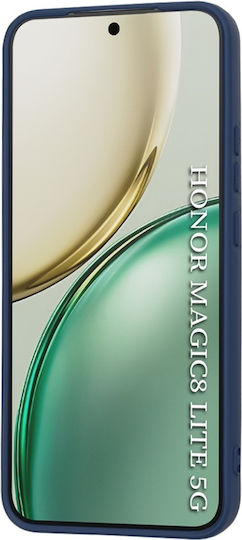 Задна корица Силикон Тъмносин (Honor Magic8 Lite, SKYDDAR INNOVATION)