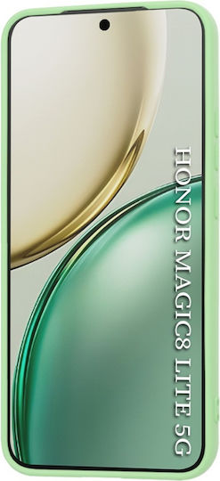 Back Cover Silicone Green (Honor Magic8 Lite, SKYDDAR INNOVATION)