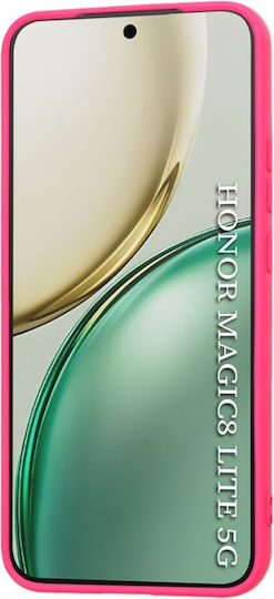 Back Cover Σιλικόνης Φούξια (Honor Magic8 Lite, SKYDDAR INNOVATION)