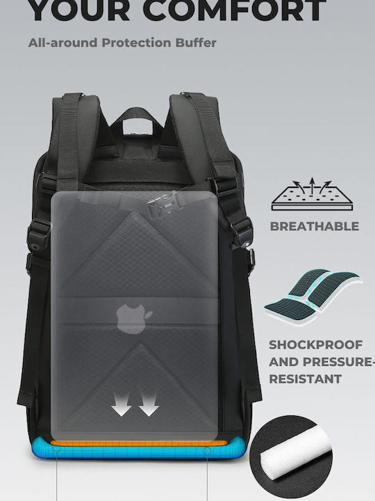 Bange Backpack Αδιάβροχο 30lt Μαύρο