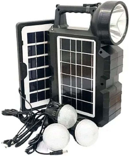 Solar Lighting System With Flash Light 3 Lamps Radio And USB Charger 38381298