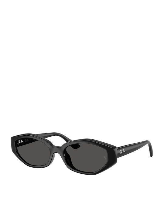 Ray Ban Unisex Γυαλιά Ηλίου με Μαύρο Κοκκάλινο Σκελετό και Μαύρο Φακό RB4473D 667787