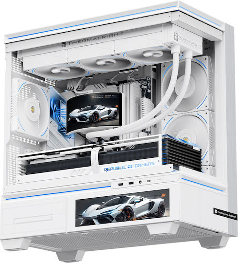 Thermalright Vision 360 Turbo ARGB Υδρόψυξη AIO CPU με 3 Ανεμιστήρες 120mm Λευκή