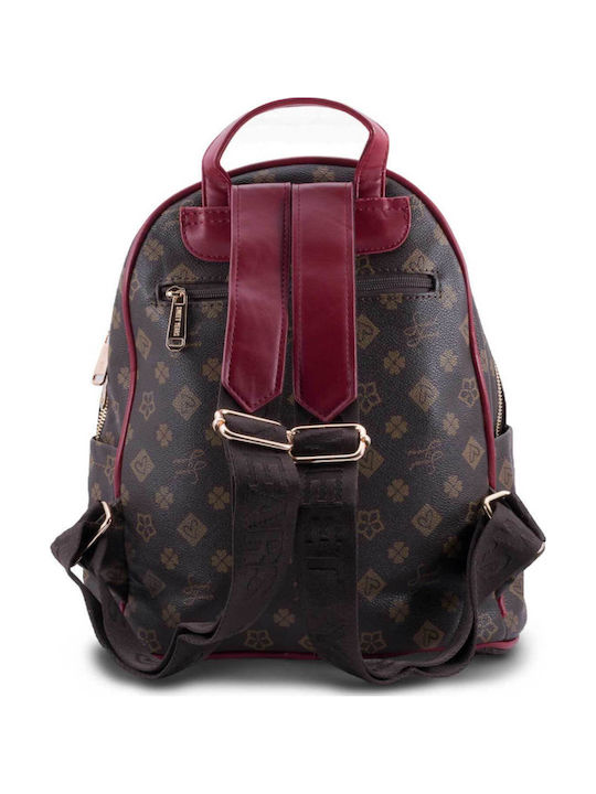 Women's Backpack Shoulder Bag Brown
