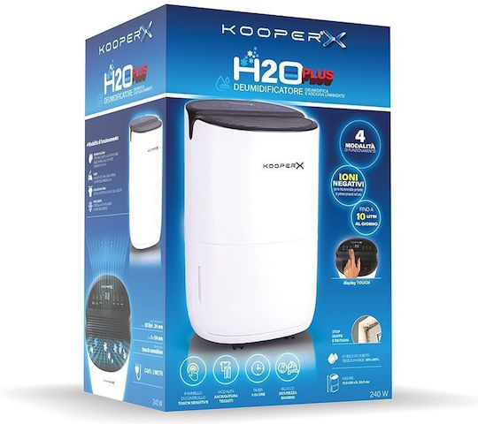 Kooper 5920933 Luftentfeuchter mit Kompressor 10lt