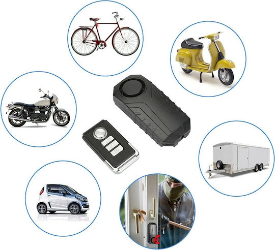 Bicycle Alarm Black