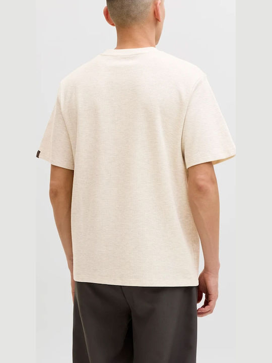Jack & Jones Crew Neck Тениска Antique White