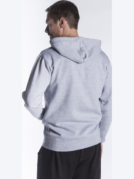 Kprime Men's Long Sleeve Promotional Sweatshirt White