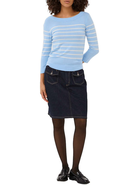 Kaffe Pullover Sky Blue