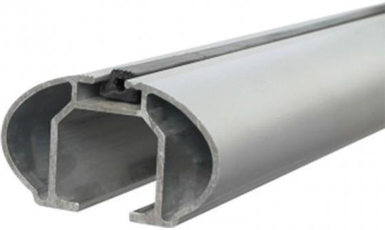 Menabo Car Roof Bars Aluminum Tiger XL Silver 131.5 Cm Silver Color Audi A3 8PA Sportback 5 Doors 2004>2012 Flush Or Raised Rails 2 Pieces 8500/MB Menabo MP.8500/MB-2