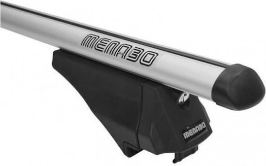 Menabo Aluminum Car Roof Bars Tiger XL Silver 131.5 Cm Silver Color Dfsk Glory S60 5 Doors 2019 Flush Or Raised Rails 2 Pieces 8500/mb Menabo Mp.8500/mb-37