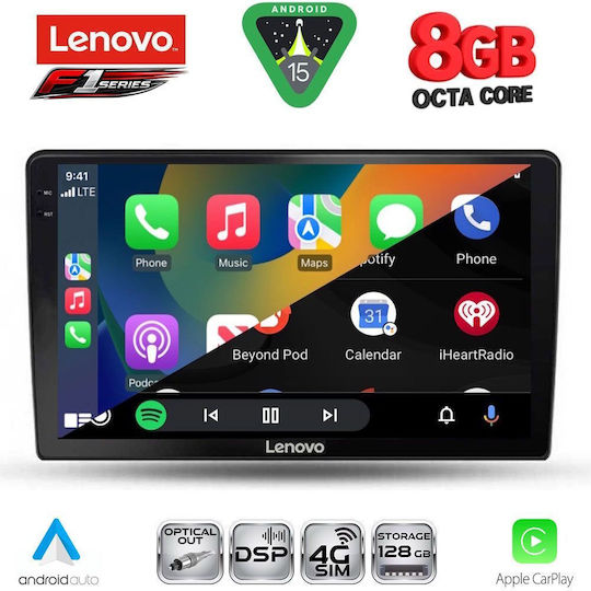 Lenovo Ηχοσύστημα Αυτοκινήτου για Nissan X-Trail 2004-2007 (Bluetooth/USB/WiFi/GPS/Apple-Carplay/Android-Auto) με Οθόνη Αφής 10"