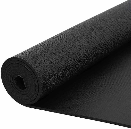 vidaXL Gym Exercise Equipment Floor Mat Black 150x75cm