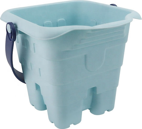 Set 7 Sand Toys Castle Bucket Sand Molds Accessories Woopie Pastel