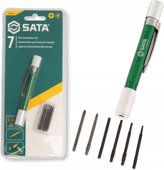 Sata Κατσαβίδι με Εναλλασσόμενες Μύτες