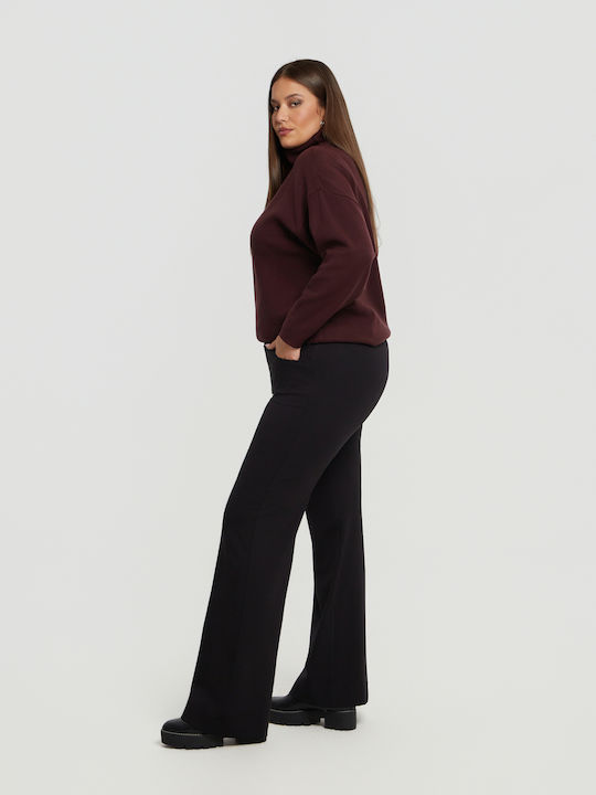 Femei Negru Costum cu Croială Slim