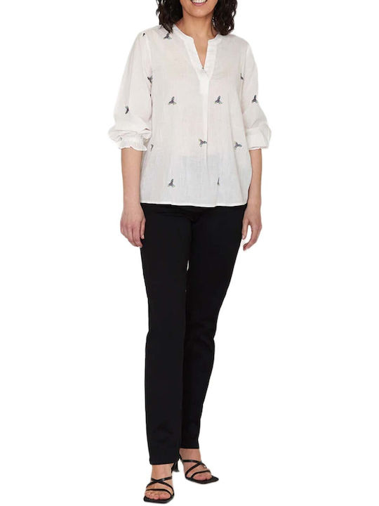 Jensen Damen Jeans Hosen Mit Mittlerer Anstieg