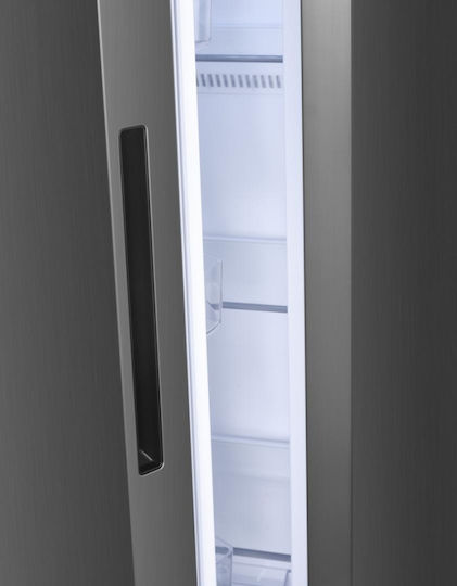 Heinner 439lt Total NoFrost Î177xL91xA59cm. Inox HSBS-HM439NFINVXWDD