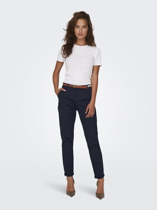 Damen Chino Hose Night Sky