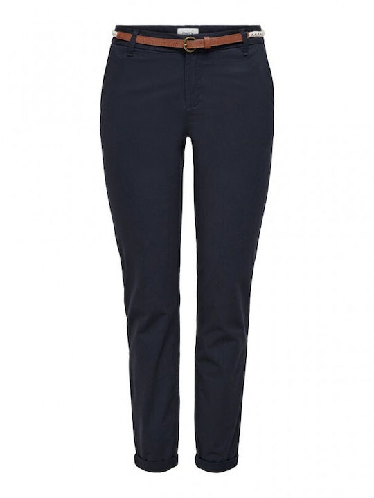 Damen Chino Hose Night Sky