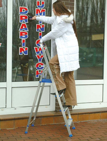 Ladder Aluminum with 4 Steps