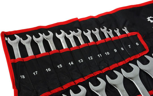 Geko Satin Combination Wrenches 6-32mm 25 Pieces G11246